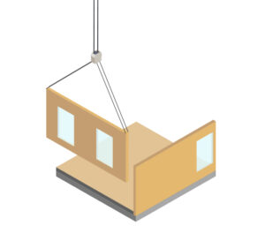Prefabrykacja 2D, moduły 2D